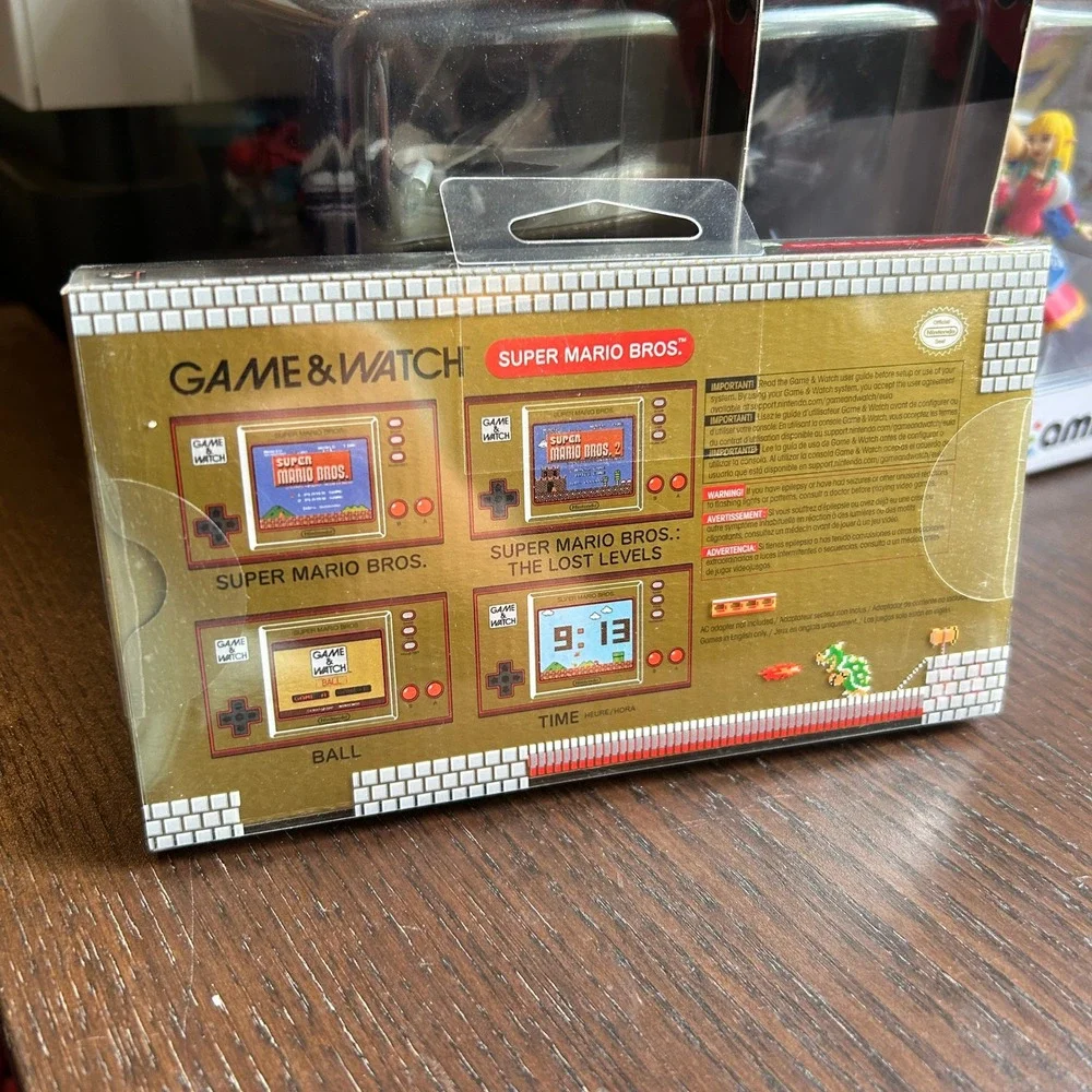 Nintendo Game & Watch Super Mario Bros 35th Anniversary Handheld System Sealed
